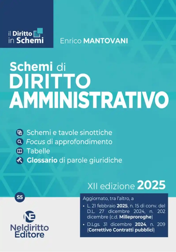 Schemi Diritto Amministrativo 2025 12ed