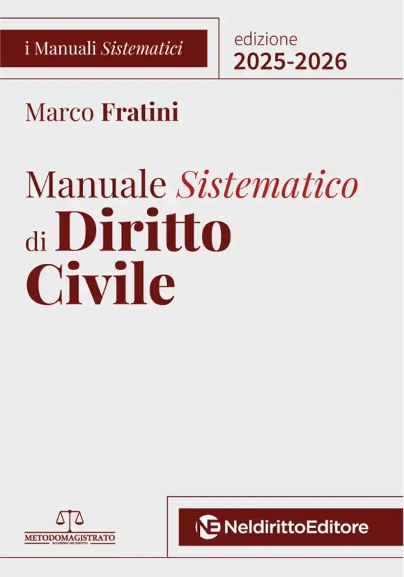 Manuale Sistematico Dir.civile 202526