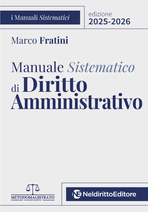 Manuale Sistematico Dir.amm.vo 202526