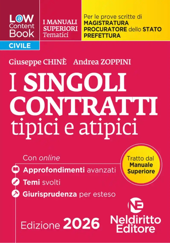 Singoli Contratti Tipici Atipici 2026