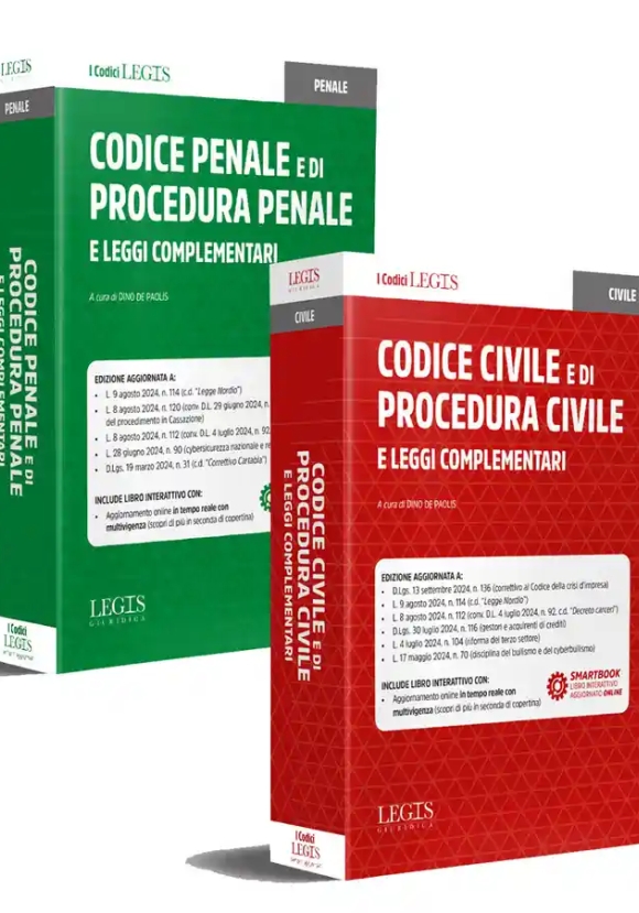 Kit Codici Legis 2 Vol. 2024