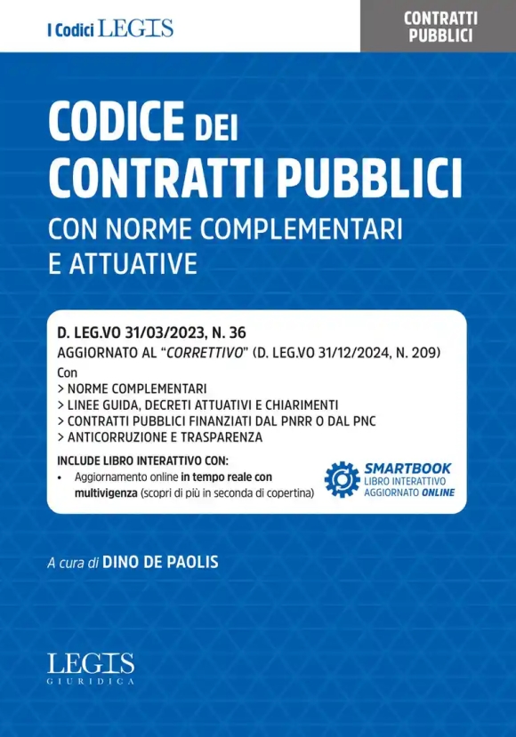 Codice Dei Contratti Pubblici 2025 2ed.