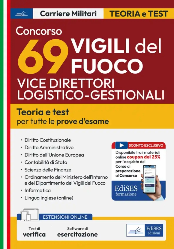 69 Vice Direttori Logistico-gestionali Vdf - Teoria E Test