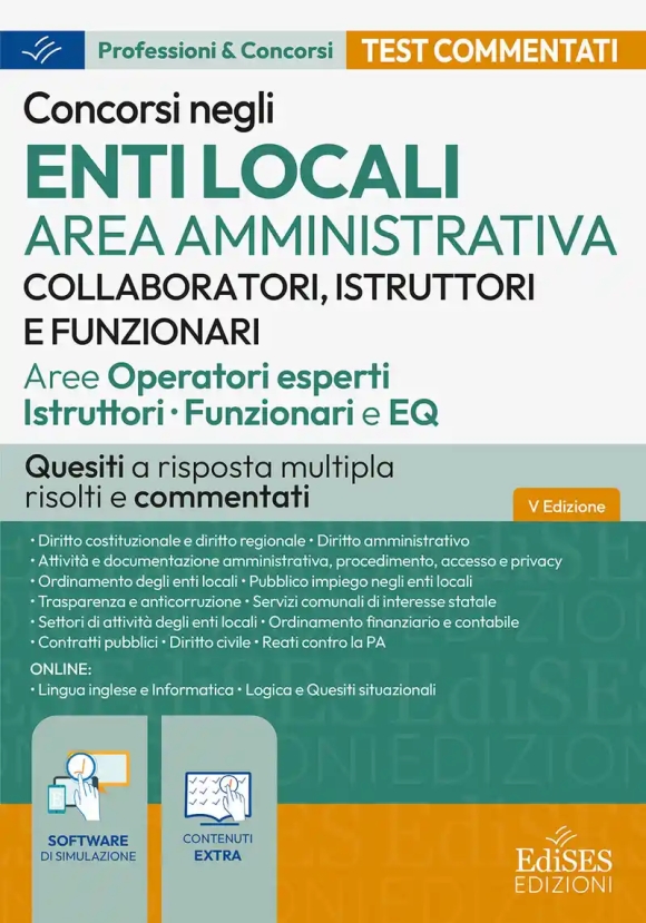 Concorso Enti Locali - Test Commentati