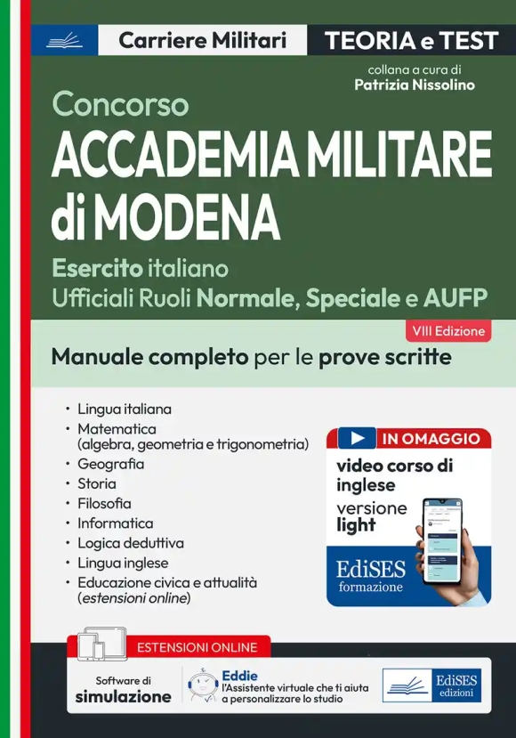 Accademia Militare Modena - Ufficiali Esercito Italiano - Manuale