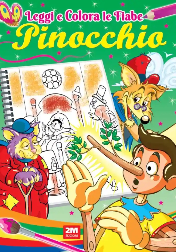 Leggi E Colora Le Fiabe Pinocchio