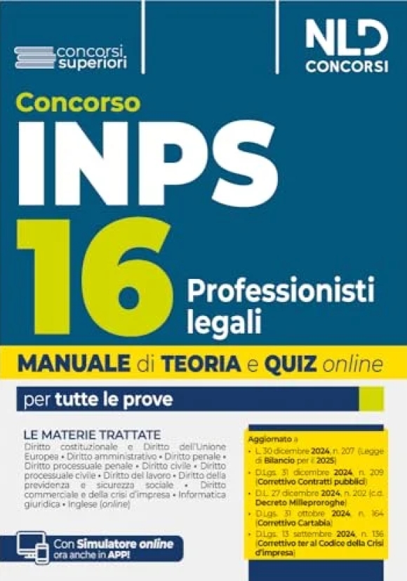 16 Professionisti Legali Inps