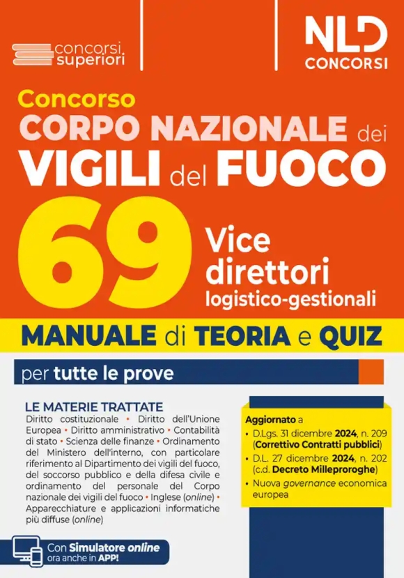 69 Vice Direttori Logistico Gest.v.fuoco