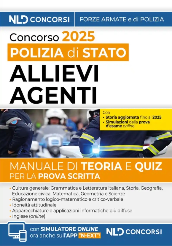 Allievi Agenti Polizia Stato 2025