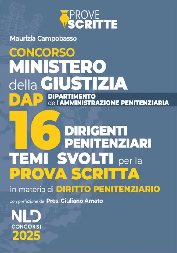 16 Dirigenti Penitenziari Min.giustizia