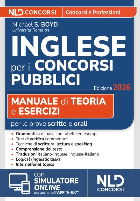 Prova Di Inglese Per Concorsi Pubblici - Teoria + Quiz Commentati