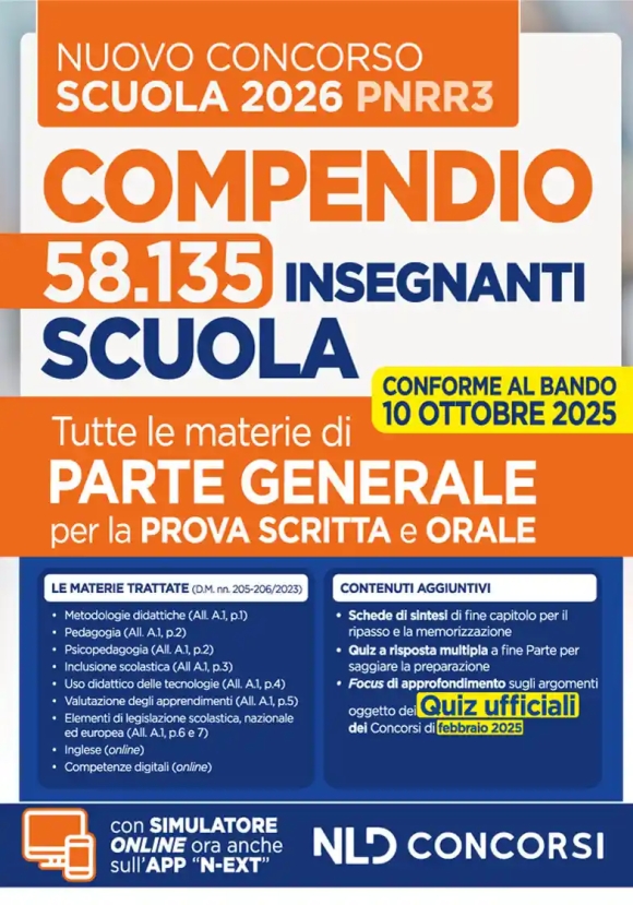 58135 Insegnanti Scuola Comp.p.generale