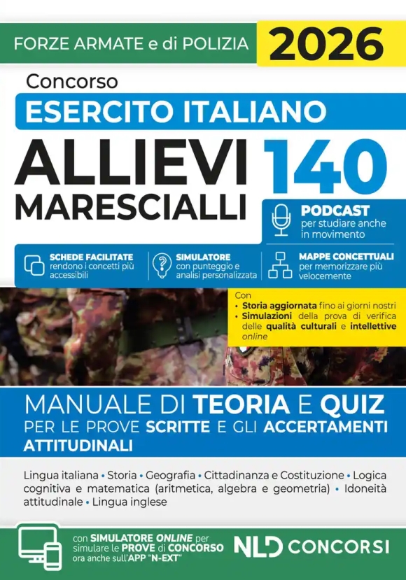 Allievi Marescialli Esercito 2026