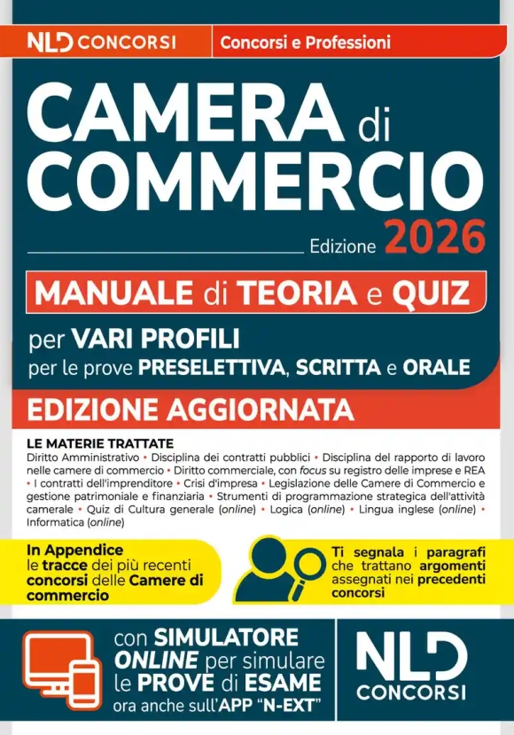 Camera Di Commercio Manuale Quiz 2026