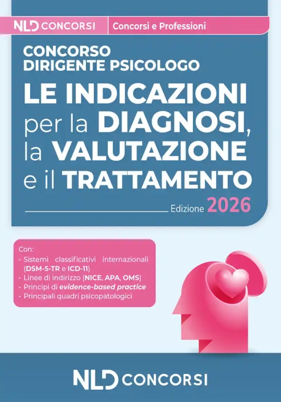 Dirigente Psicologo Indicazioni Diagnosi