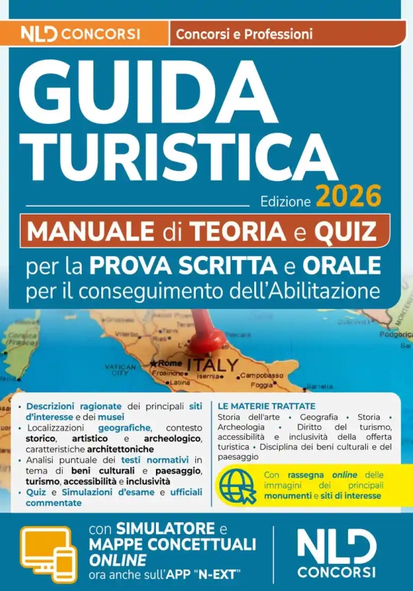 Guida Turistica Manuale Teoria Quiz 2026