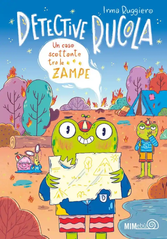 Caso Scottante Tra Le Zampe. Detective Rucola, Un