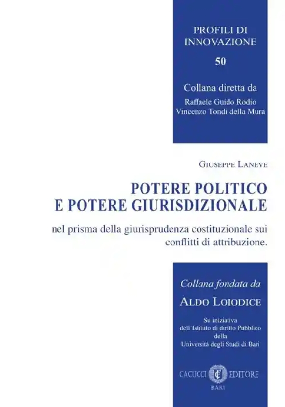 Potere Politico E Potere Giurisdizion.