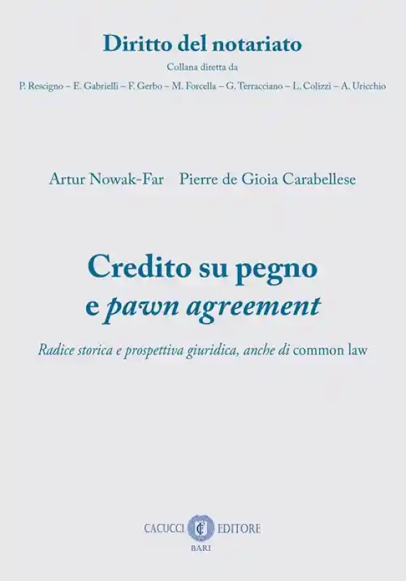 Credito Sul Pegno Pawn Agreement