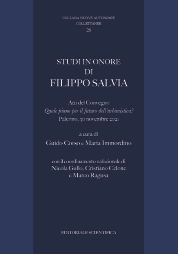 Studi In Onore Di Filippo Salvia