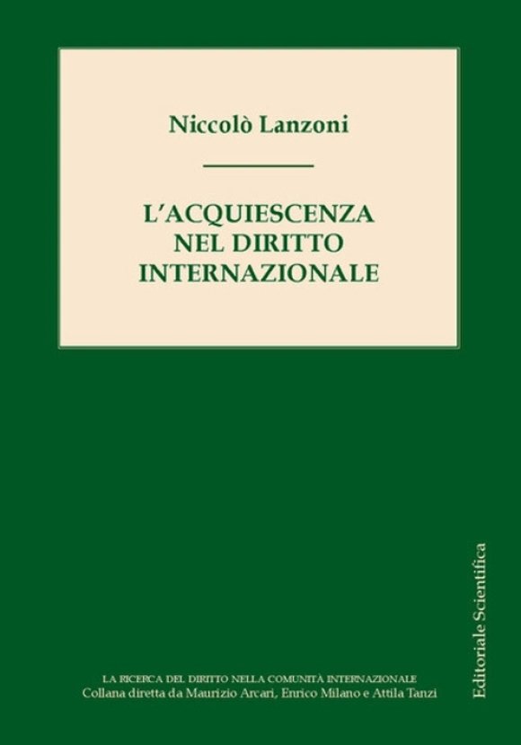 Acquiescenza Nel Diritto Inter
